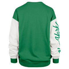 New York Jets '47 Women's Double Header Rise Andie Pullover Sweatshirt - Green Pullover