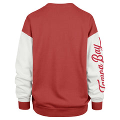 Tampa Bay Buccaneers '47 Women's Double Header Rise Andie Pullover Sweatshirt - Red Pullover
