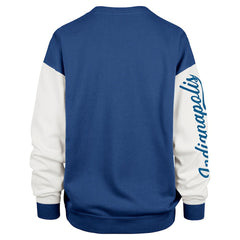 Indianapolis Colts '47 Women's Double Header Rise Andie Pullover Sweatshirt - Royal Pullover