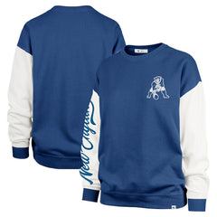 New England Patriots '47 Women's Double Header Rise Andie Pullover Sweatshirt - Navy Pullover