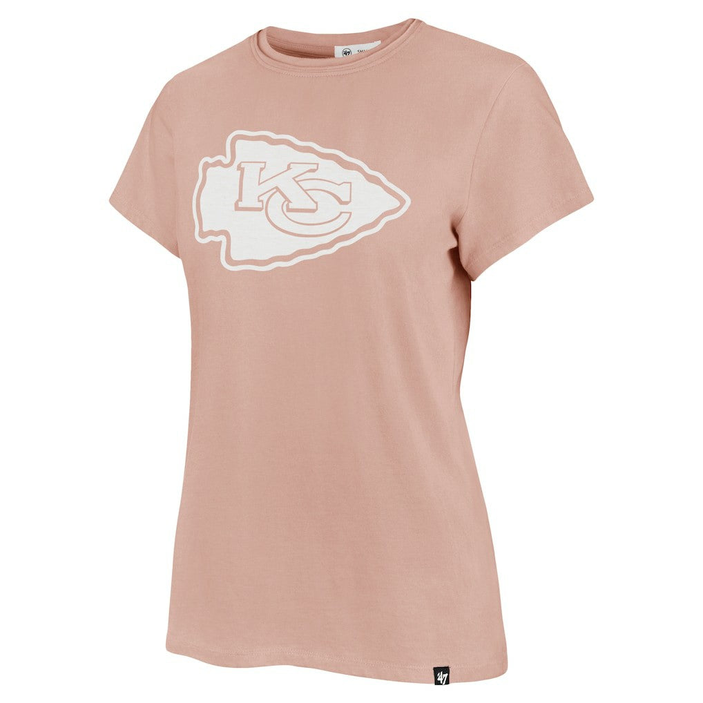 Kansas City Chiefs '47 Women's Premier Frankie T-Shirt - Light Pink T-shirts