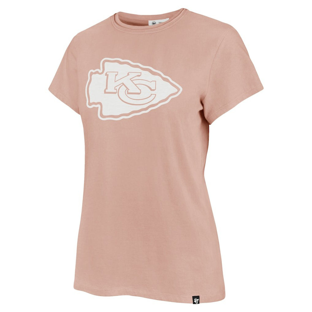 Kansas City Chiefs '47 Women's Premier Frankie T-Shirt - Light Pink T-shirts
