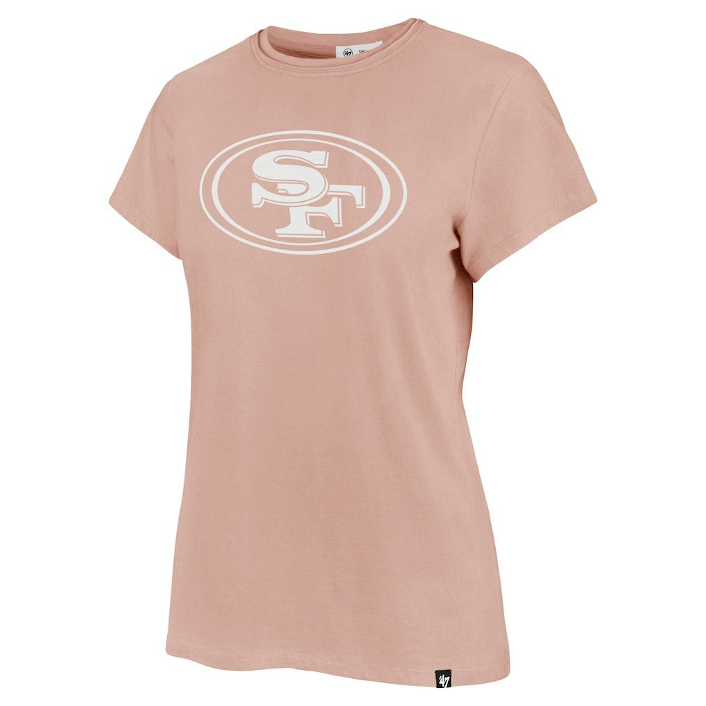 San Francisco 49ers '47 Women's Premier Frankie T-Shirt - Light Pink T-shirts