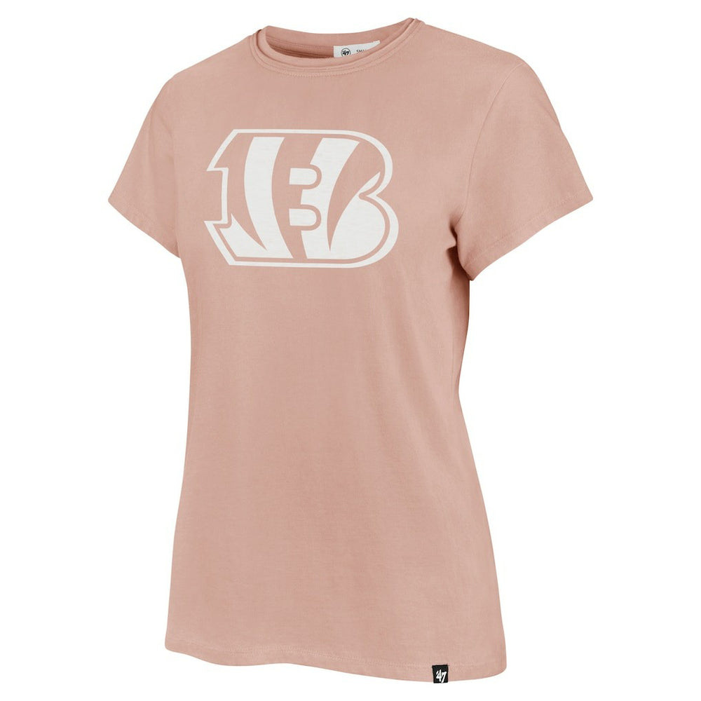 Cincinnati Bengals '47 Women's Premier Frankie T-Shirt - Light Pink T-shirts