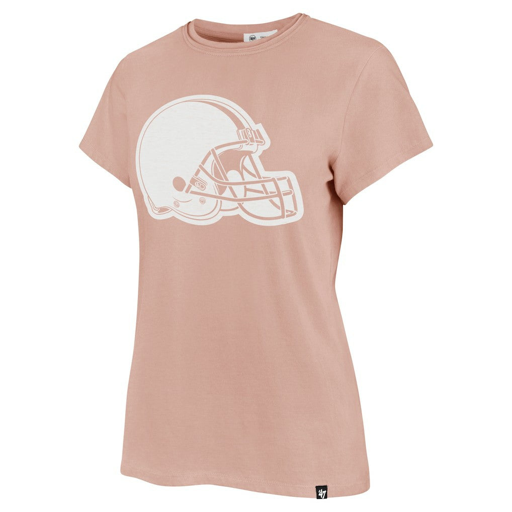 Cleveland Browns '47 Women's Premier Frankie T-Shirt - Light Pink T-shirts