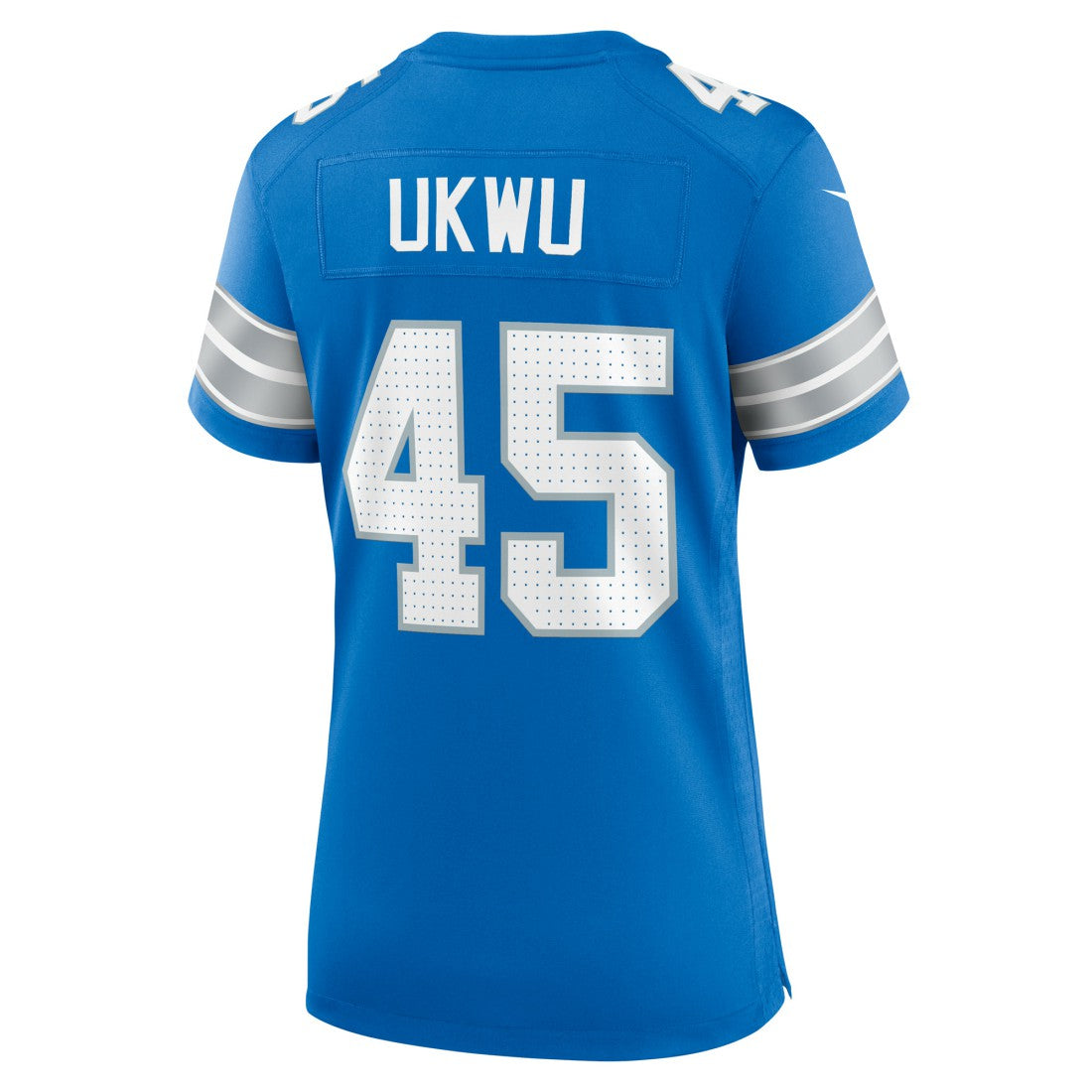 Isaac Ukwu Detroit Lions Women's Game Jersey - Blue Jerseys