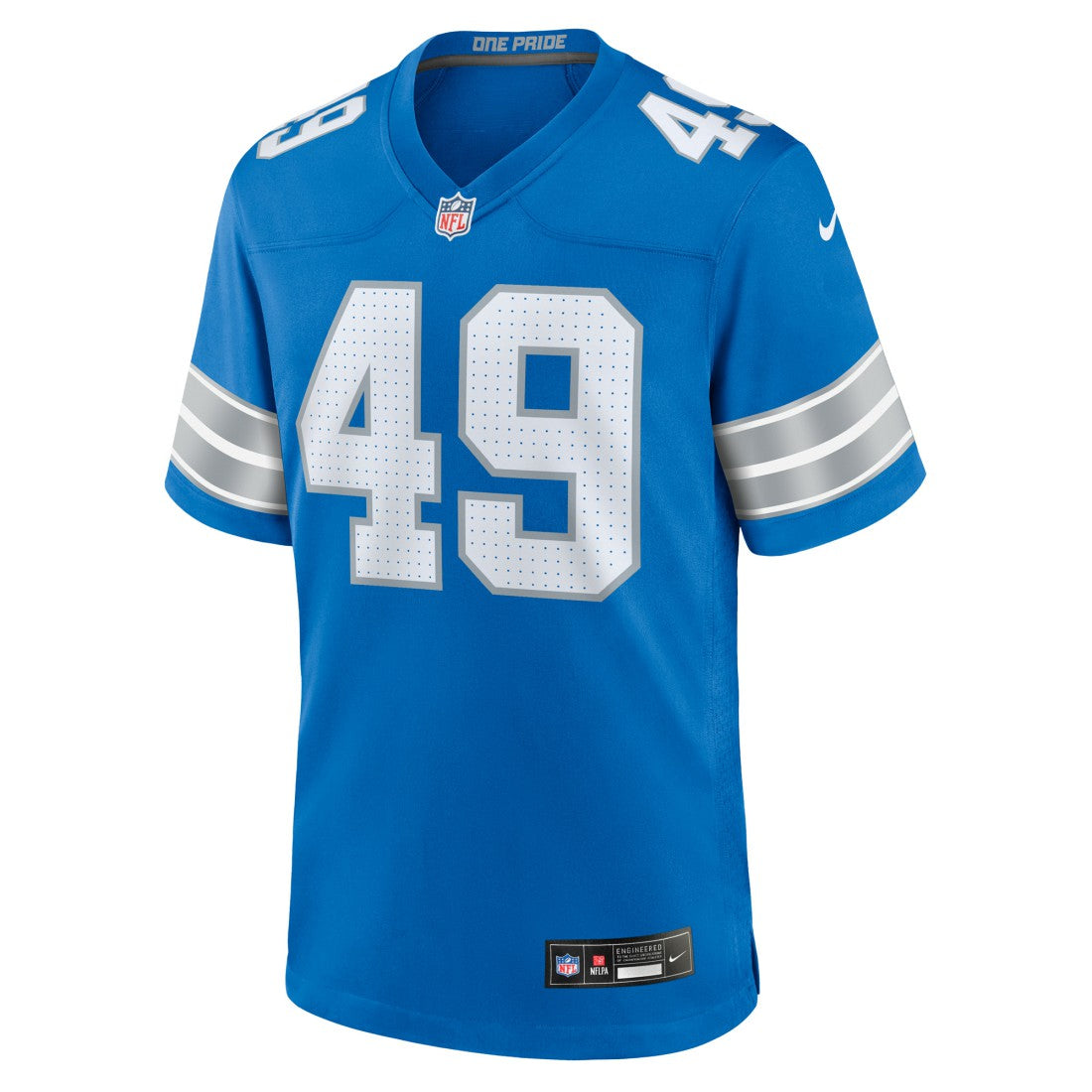 Hogan Hatten Detroit Lions Game Jersey - Blue Jerseys