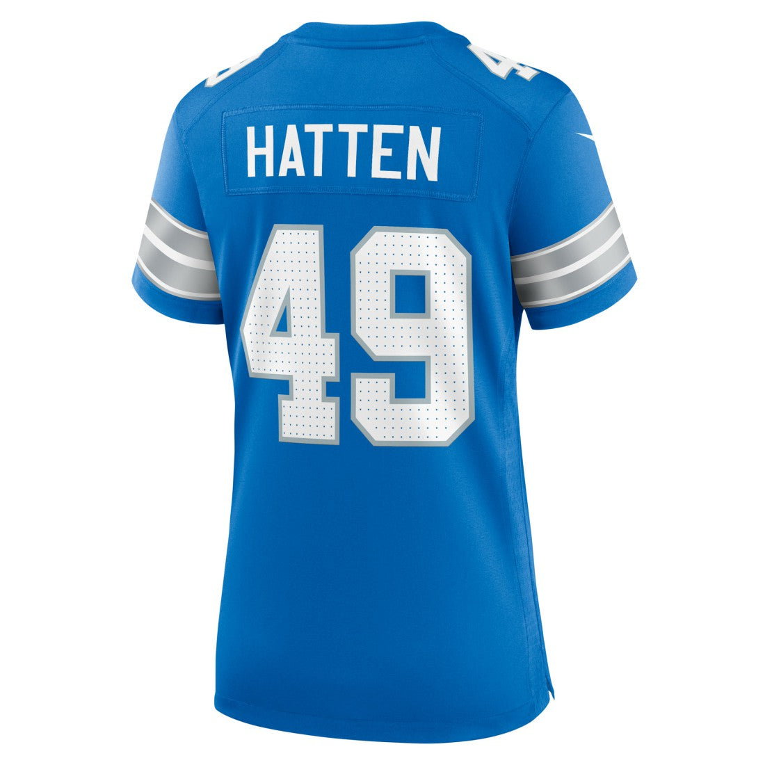 Hogan Hatten Detroit Lions Women's Game Jersey - Blue Jerseys