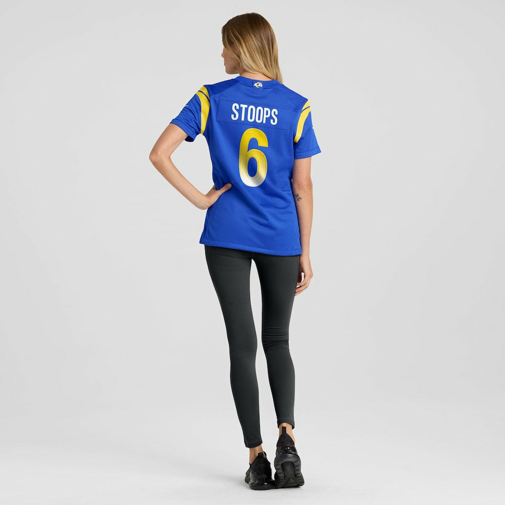 Drake Stoops Los Angeles Rams Women's Game Jersey - Royal Jerseys