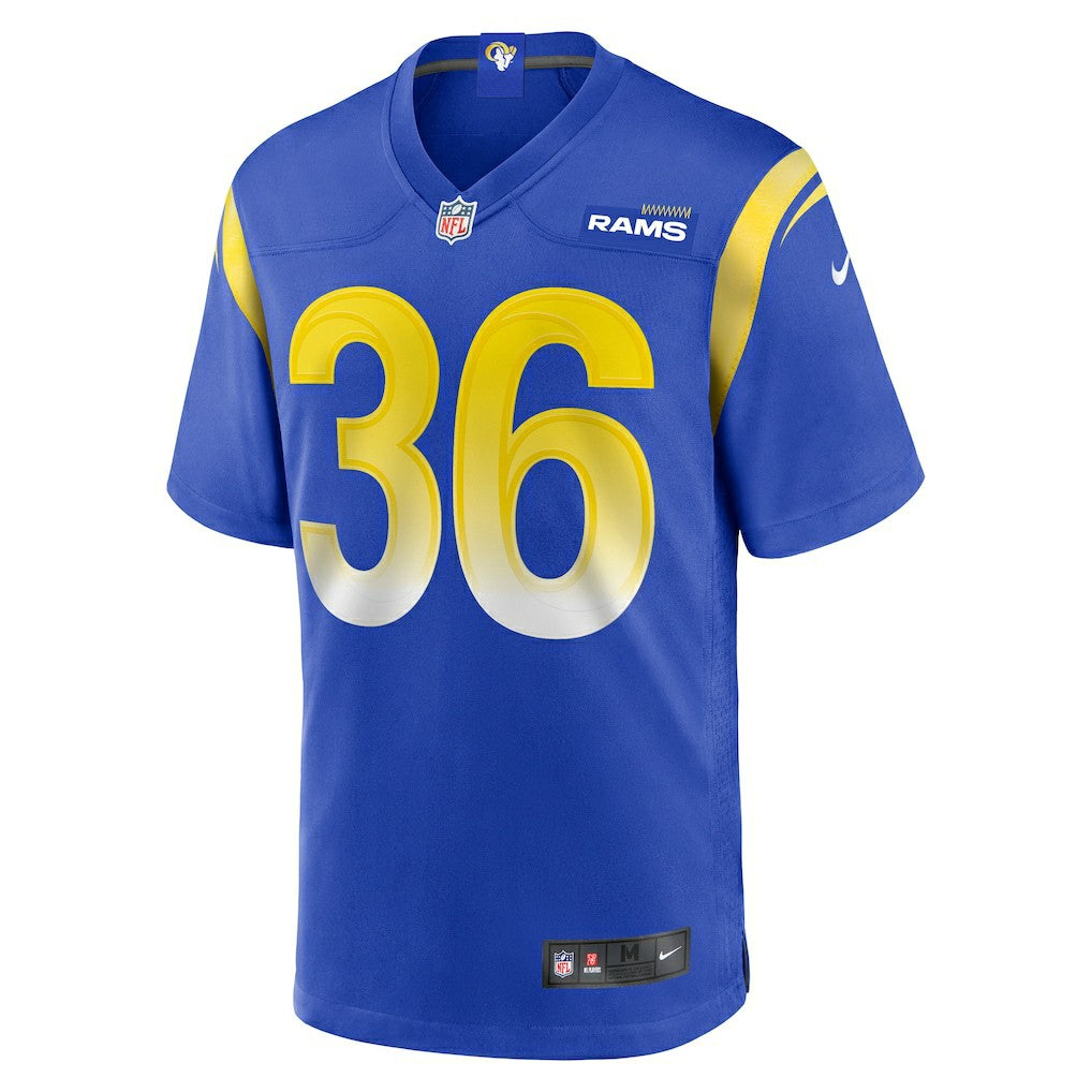 Charles Woods Los Angeles Rams Game Jersey - Royal Jerseys