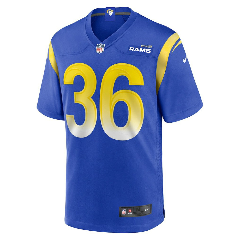 Charles Woods Los Angeles Rams Game Jersey - Royal Jerseys