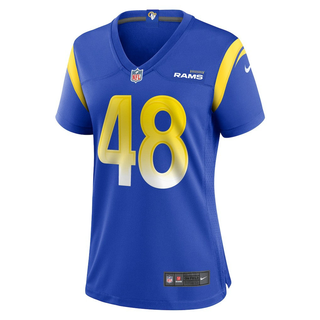 Omar Speights Los Angeles Rams Women's Game Jersey - Royal Jerseys