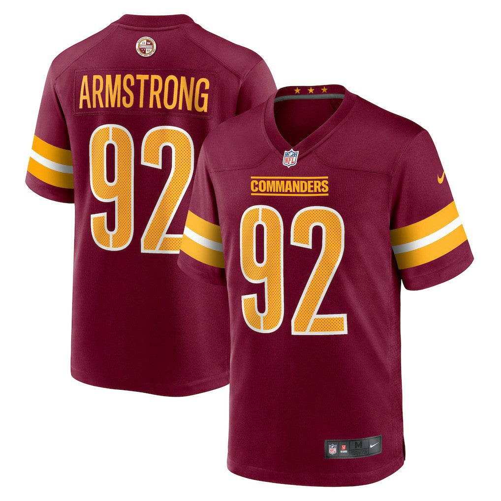 Dorance Armstrong Washington Commanders Game Jersey - Burgundy Jerseys