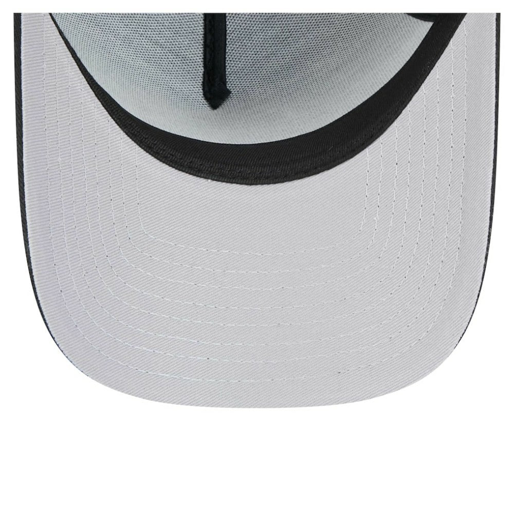 Washington Nationals New Era 9FORTY A-Frame Adjustable Hat - Black Hats