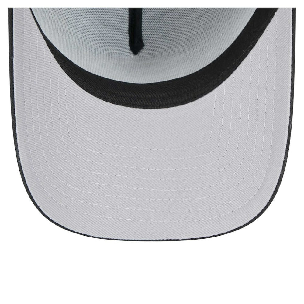 Pittsburgh Pirates New Era 9FORTY A-Frame Adjustable Hat - Black Hats