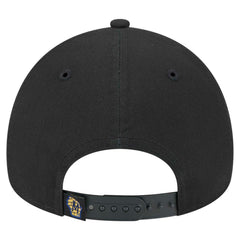 Milwaukee Brewers New Era 9FORTY A-Frame Adjustable Hat - Black Hats