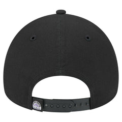 Colorado Rockies New Era 9FORTY A-Frame Adjustable Hat - Black Hats