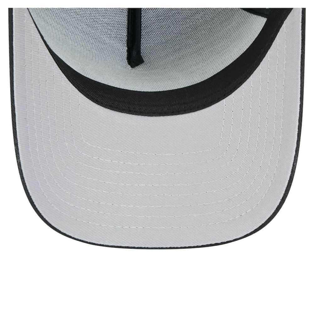 New York Yankees New Era 9FORTY A-Frame Adjustable Hat - Black Hats