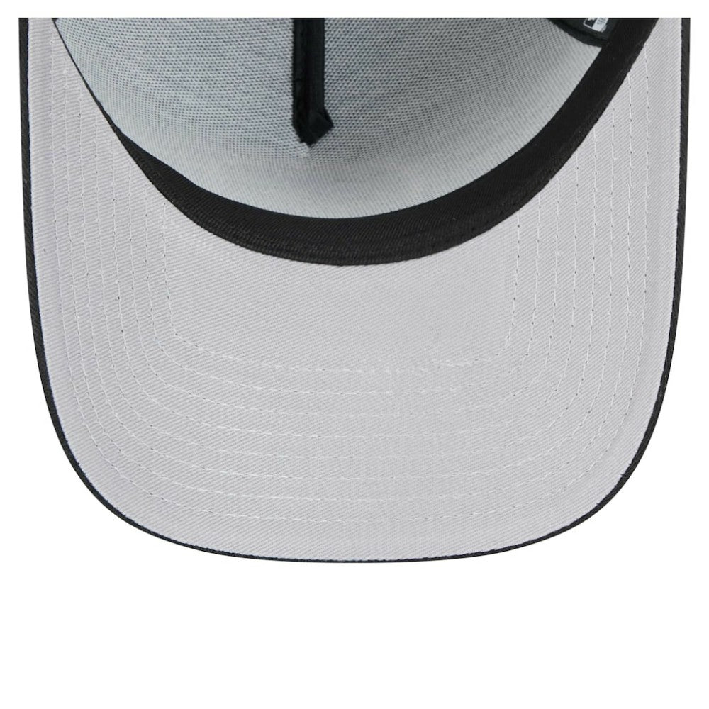 Oakland Athletics New Era 9FORTY A-Frame Adjustable Hat - Black Hats