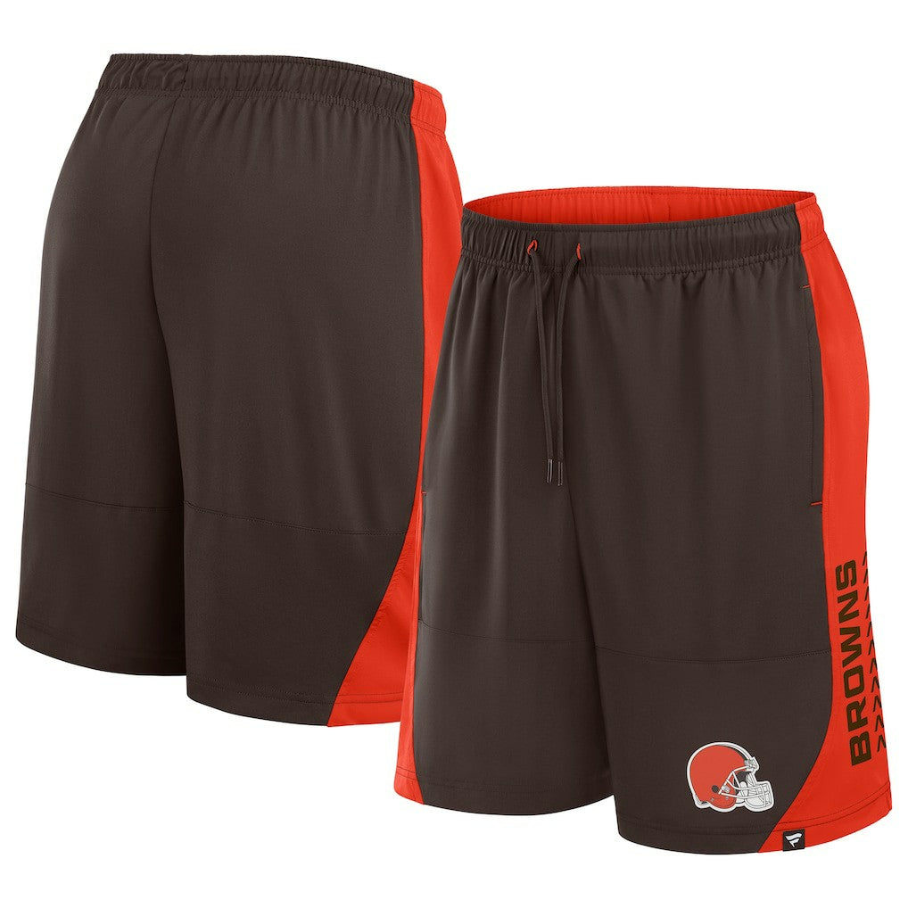 Cleveland Browns No Defense Shorts - Brown Shorts