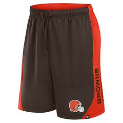 Cleveland Browns No Defense Shorts - Brown Shorts