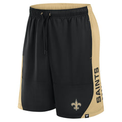 New Orleans Saints No Defense Shorts - Black Shorts