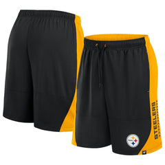 Pittsburgh Steelers No Defense Shorts - Black Shorts
