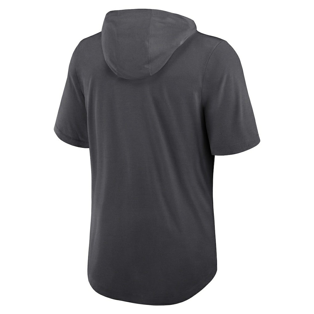Philadelphia Eagles Tri-Blend Performance Hoodie T-Shirt - Anthracite Hoodies