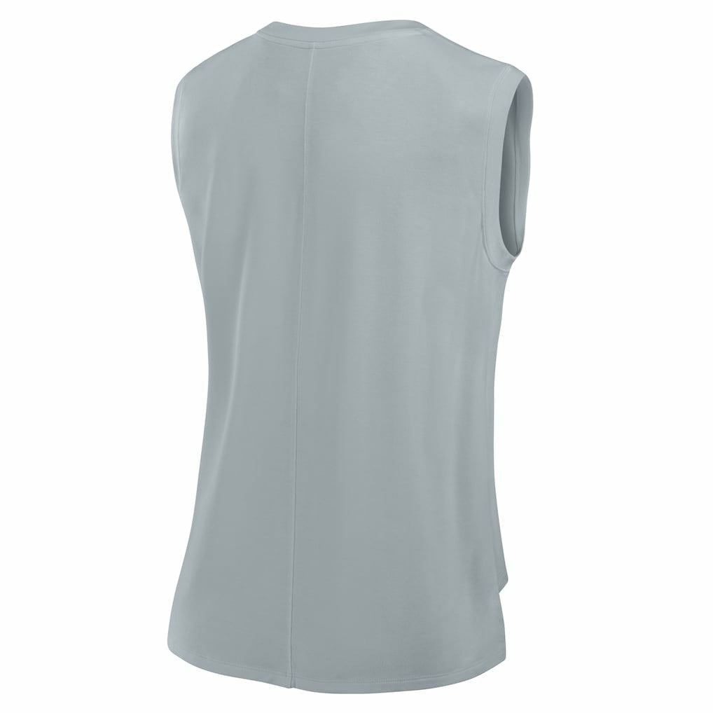 Las Vegas Raiders Women's Studio Embrace Tank Top - Gray Tops
