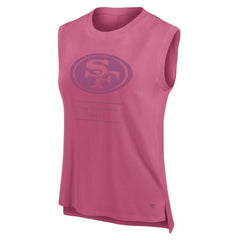 San Francisco 49ers Women's Studio Embrace Tank Top - Pink Tops