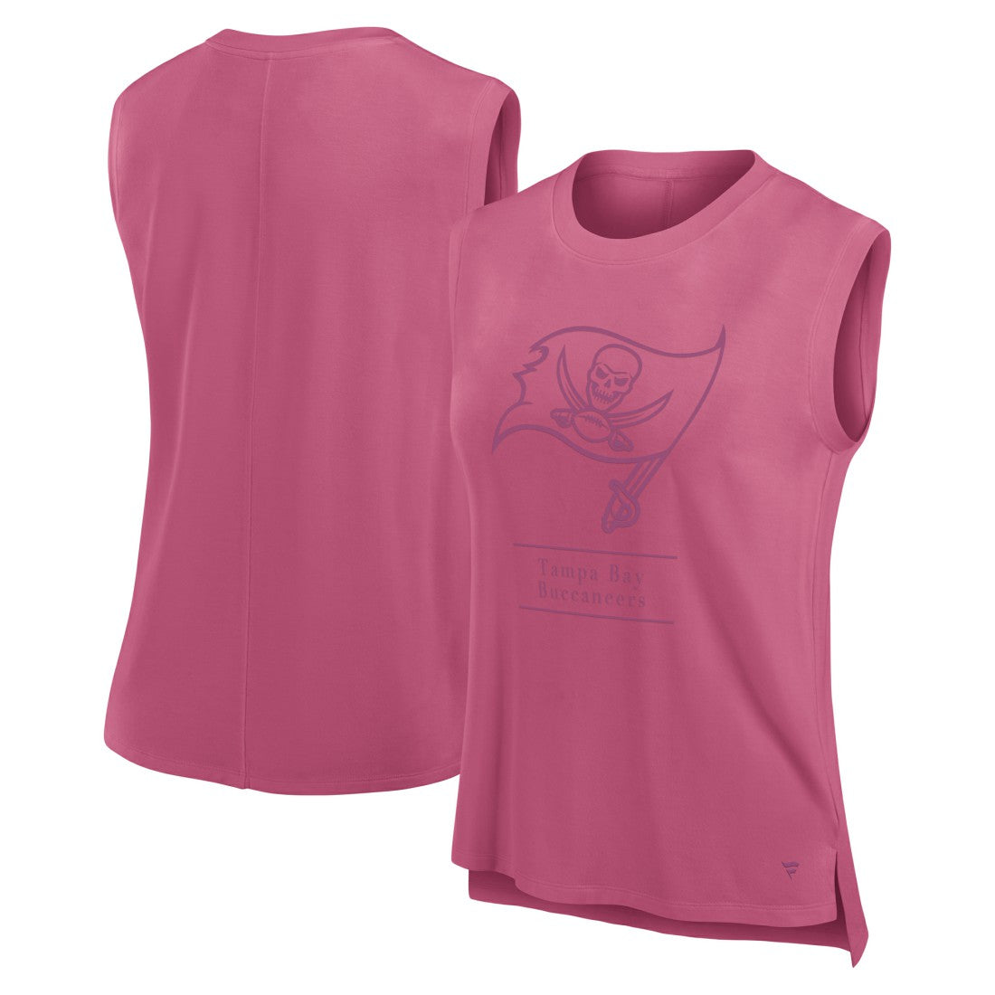 Tampa Bay Buccaneers Women's Studio Embrace Tank Top - Pink Tops