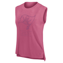 Tampa Bay Buccaneers Women's Studio Embrace Tank Top - Pink Tops