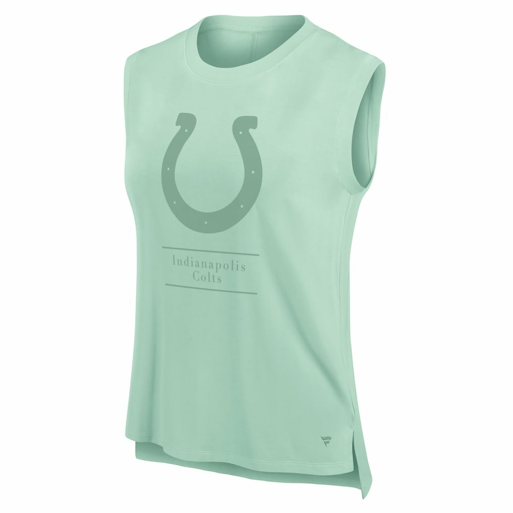 Indianapolis Colts Women's Studio Embrace Tank Top - Mint Tops