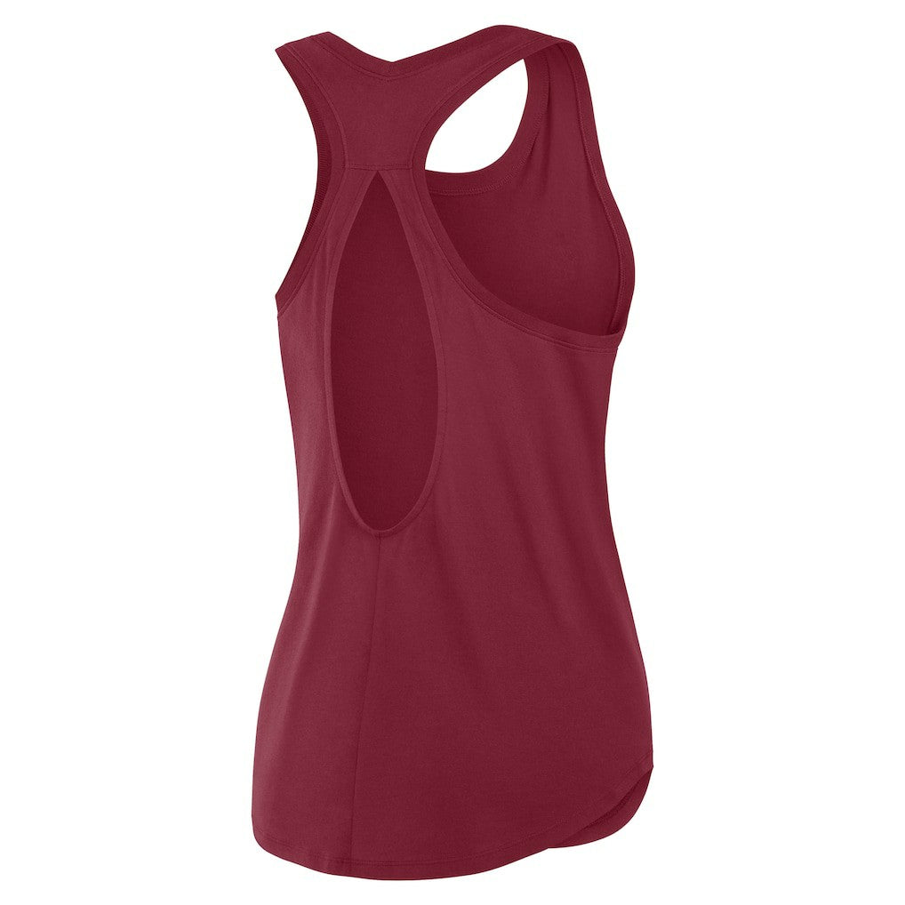 Washington Commanders Women's Iron Fan Tank Top - Burgundy Tops