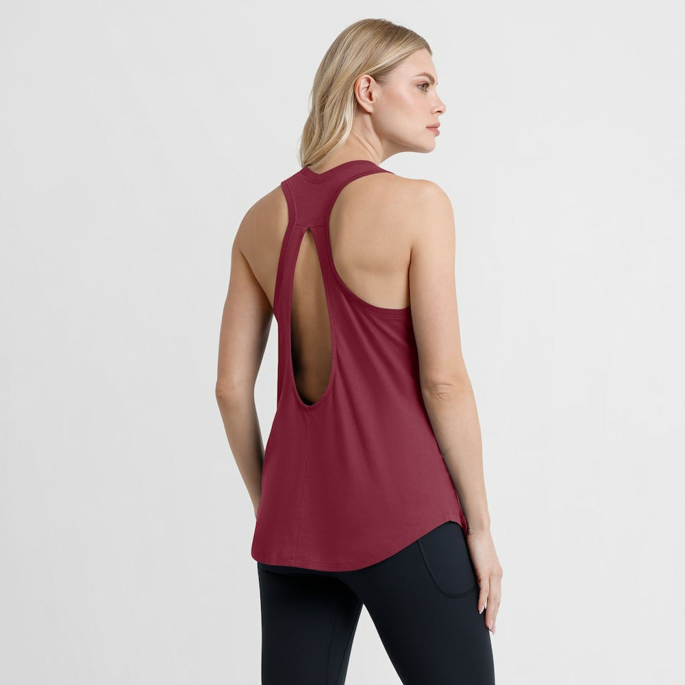 Washington Commanders Women's Iron Fan Tank Top - Burgundy Tops