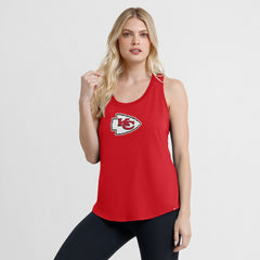 Kansas City Chiefs Women's Iron Fan Tank Top - Red Tops