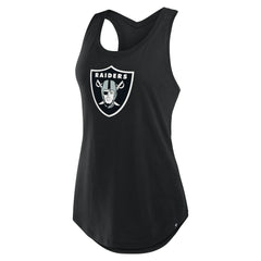 Las Vegas Raiders Women's Iron Fan Tank Top - Black Tops