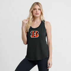 Cincinnati Bengals Women's Iron Fan Tank Top - Black Tops
