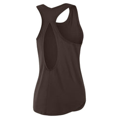 Cleveland Browns Women's Iron Fan Tank Top - Brown Tops