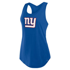 New York Giants Women's Iron Fan Tank Top - Royal Tops