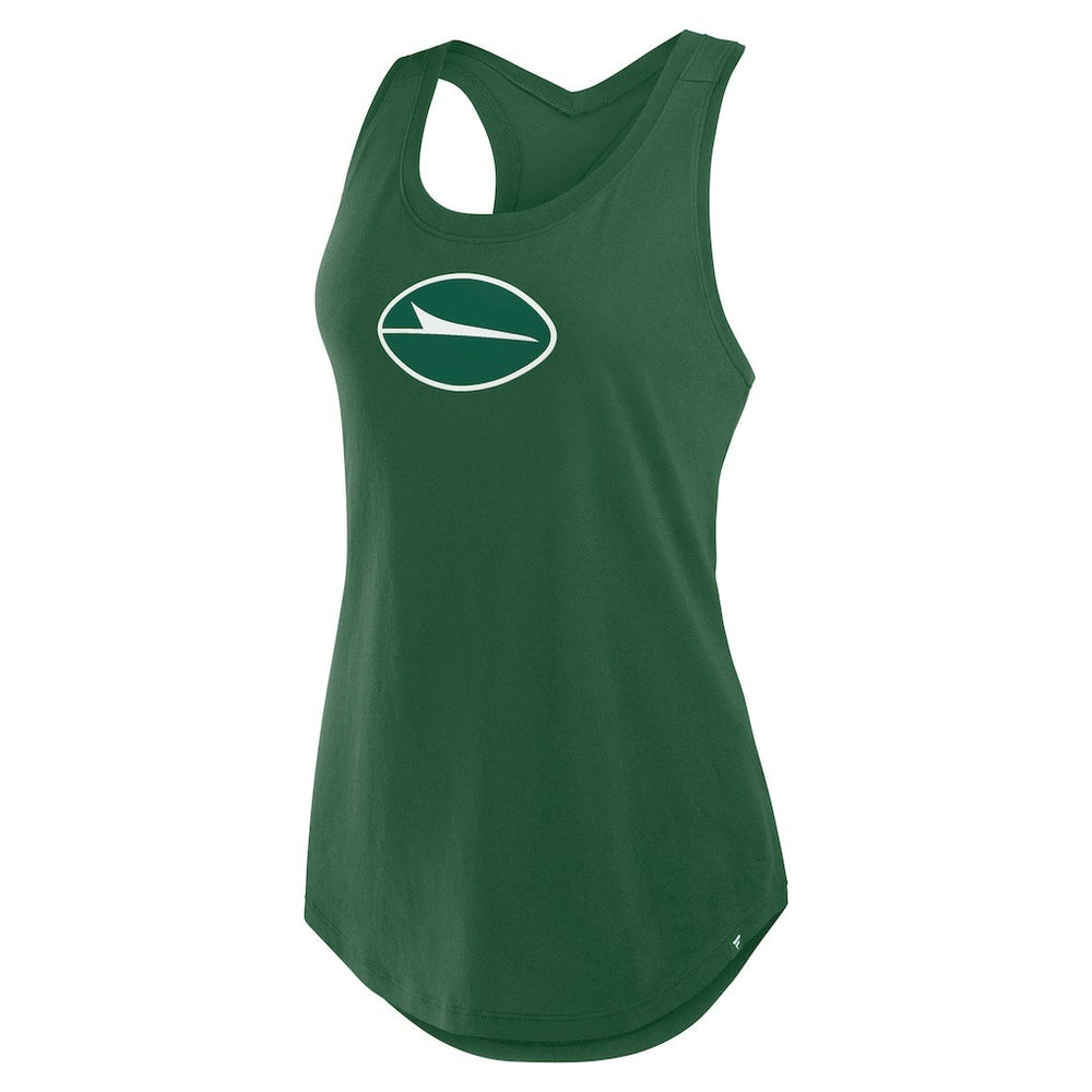New York Jets Women's Iron Fan Tank Top - Green Tops