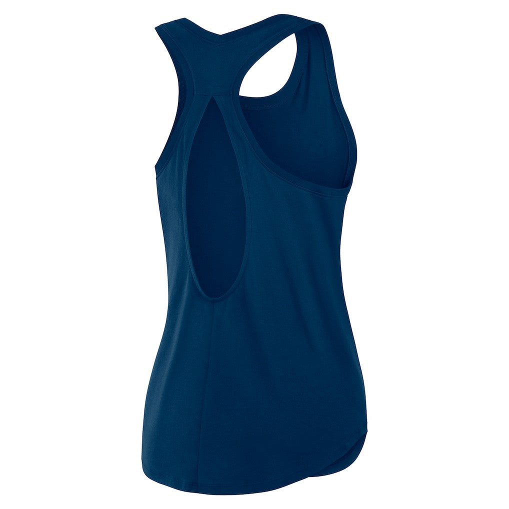 Houston Texans Women's Iron Fan Tank Top - Navy Tops
