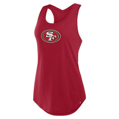 San Francisco 49ers Women's Iron Fan Tank Top - Scarlet Tops