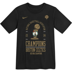Boston Celtics Preschool 18-Time NBA Finals Champions Locker Room T-Shirt Black - Nike