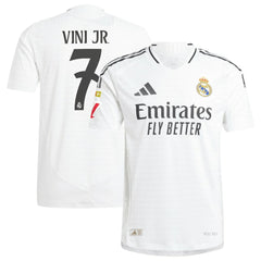Vini Jr. Real Madrid 2024/25 Home Player Jersey White - Adidas online