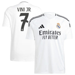Vini Jr. Real Madrid 2024/25 Home Replica Player Jersey White - Adidas discount