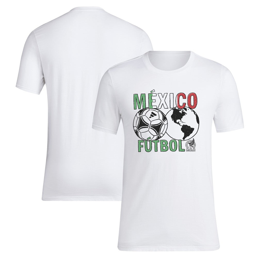 Mexico National Team Around The World T-Shirt White - Adidas online