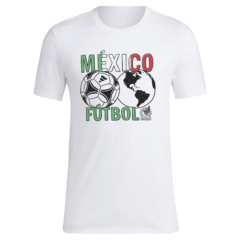 Mexico National Team Around The World T-Shirt White - Adidas online