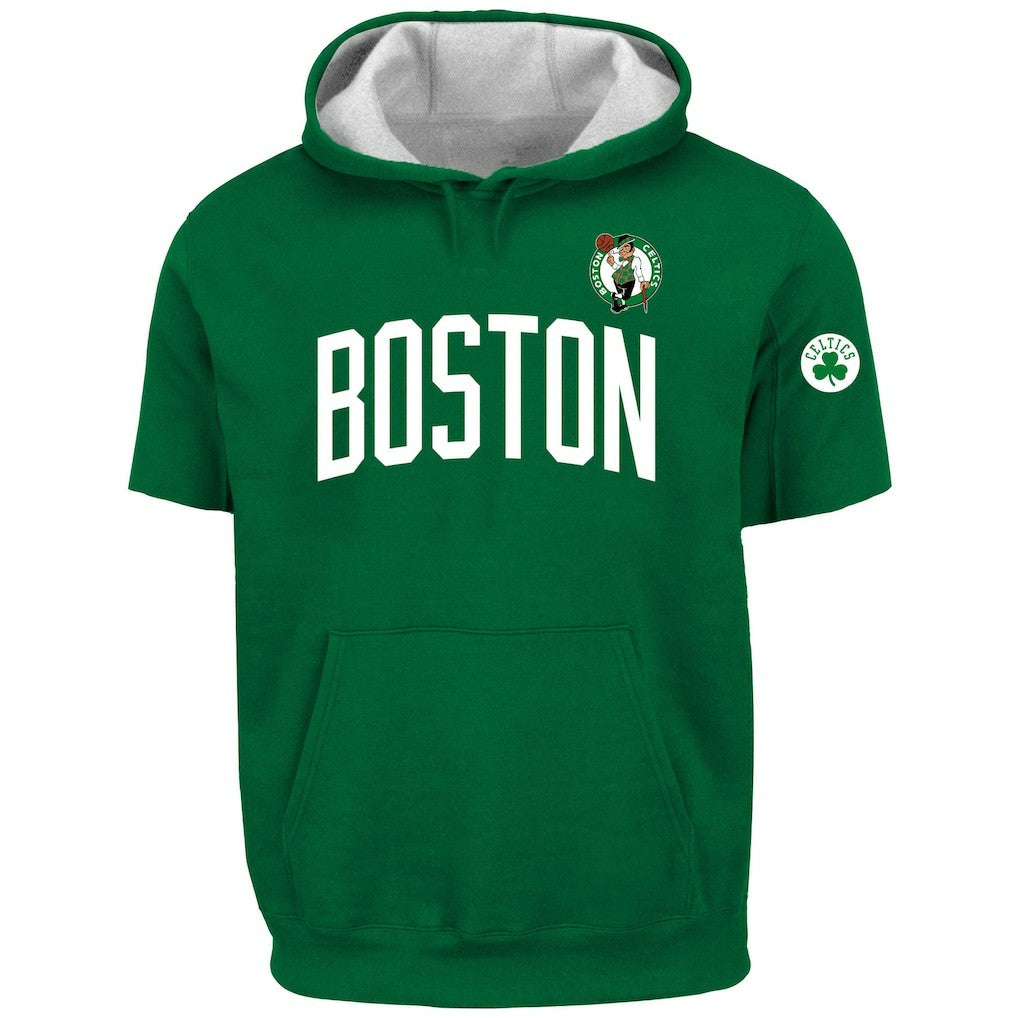 Jayson Tatum Boston Celtics Big & Tall Short Sleeve Hoodie Kelly Green - Fanatics