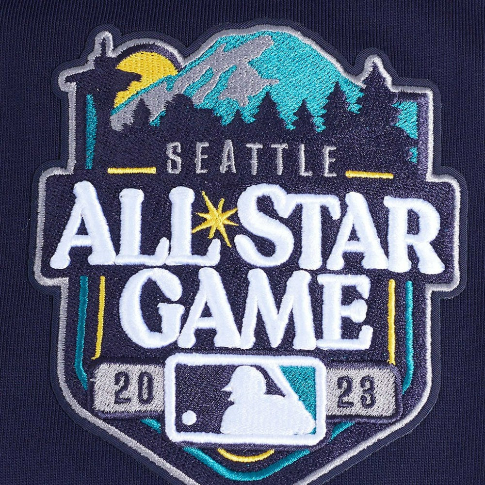 Seattle Mariners Pro Standard Turn It Up Dropped Shoulder T-Shirt - Navy T-shirts